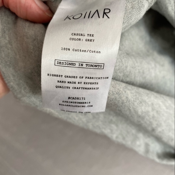 Kollar clothing mens casual tee - Picture 5 of 6